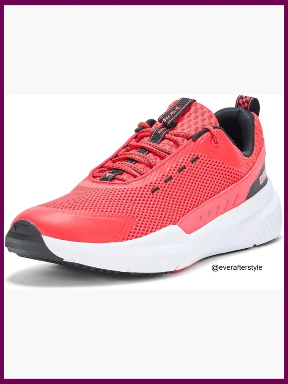 Athletic Shoes with Lightweight Breathable Upper and Charged Cushioning Midsole